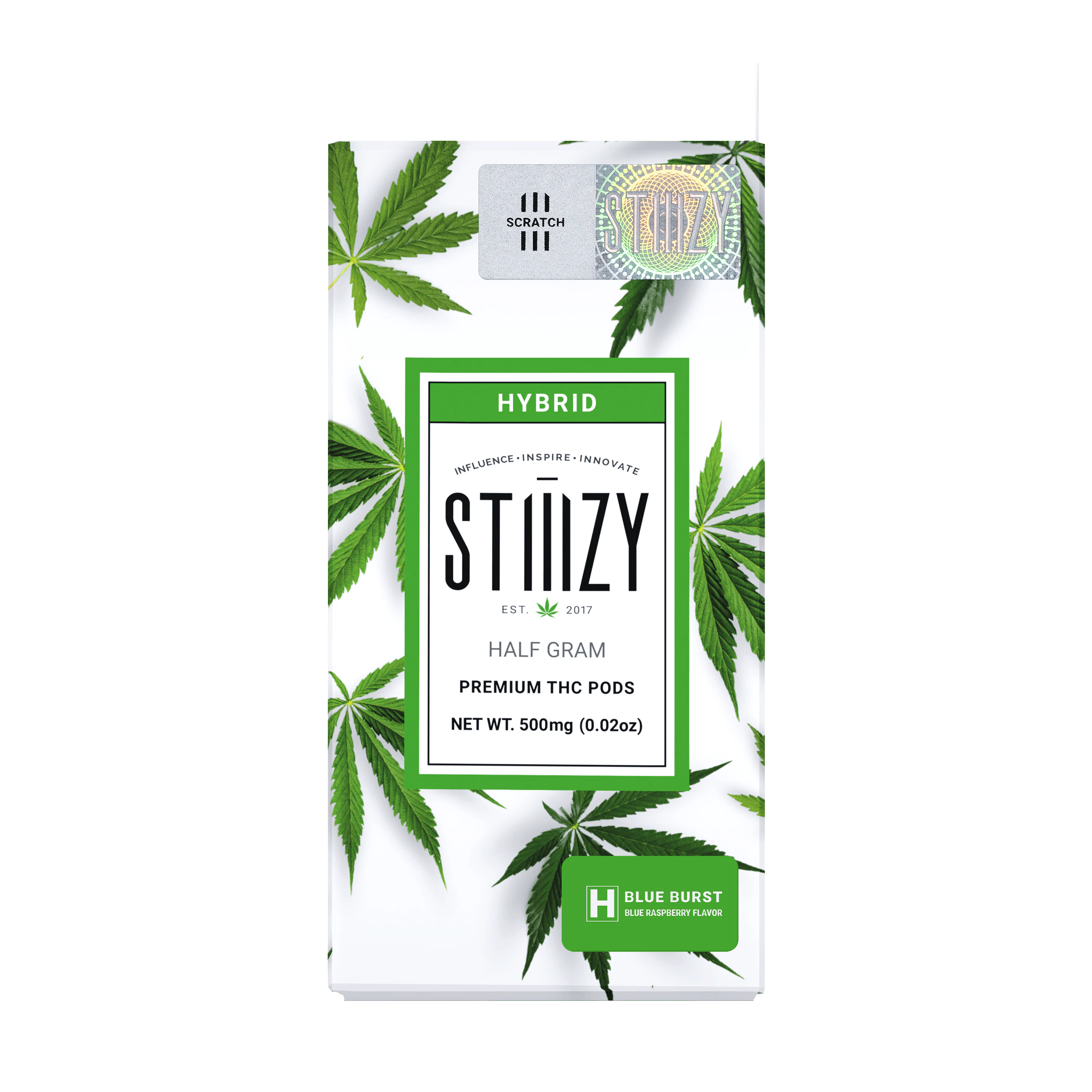 STIIIZY - Vape Cartridge - GELATO .5G Original THC Pod - STIIIZY Main Image