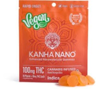 Kanha Nano Vegan Blood Orange Bliss Indica Gummies