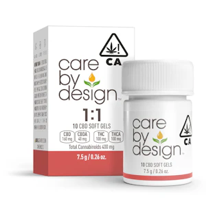 CARE BY DESIGN - Care By Design - 10pk Gel Caps - 1:1
