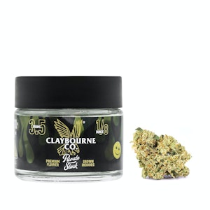 CLAYBOURNE CO. - [Claybourne Co.] Flower - 3.5g - Grape Gasolina (I)