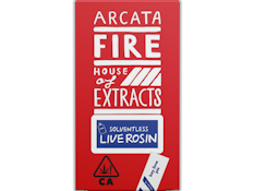 Arcata Fire Rainbow Belts Solventless Live Rosin Cartridge 1g