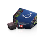*xclusive* 150mg 2:1 CBN Indica Elderberry Gummies (10mg THC, 5mg CBN - 10 pack) - WYLD