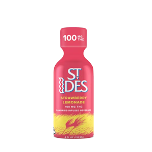 St Ides - 100mg THC St Ides - Strawberry Lemonade Shot (4Oz)