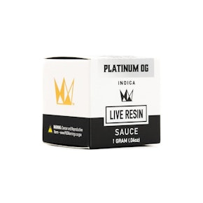 West Coast Cure Sauce - Platinum OG - Live Resin 1g