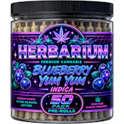 Herbarium | Blueberry Yum Yum | Indica 50 pack Pre-rolls