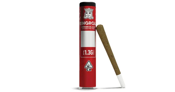 KING ROLL - Kingroll - OG Kush x Northern Lights Infused Pre-Roll - 1.3g