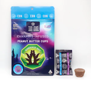 Emerald Sky - Emerald Sky - 10:2:2 THC:CBD:CBN Sleep - Peanut Butter Cups