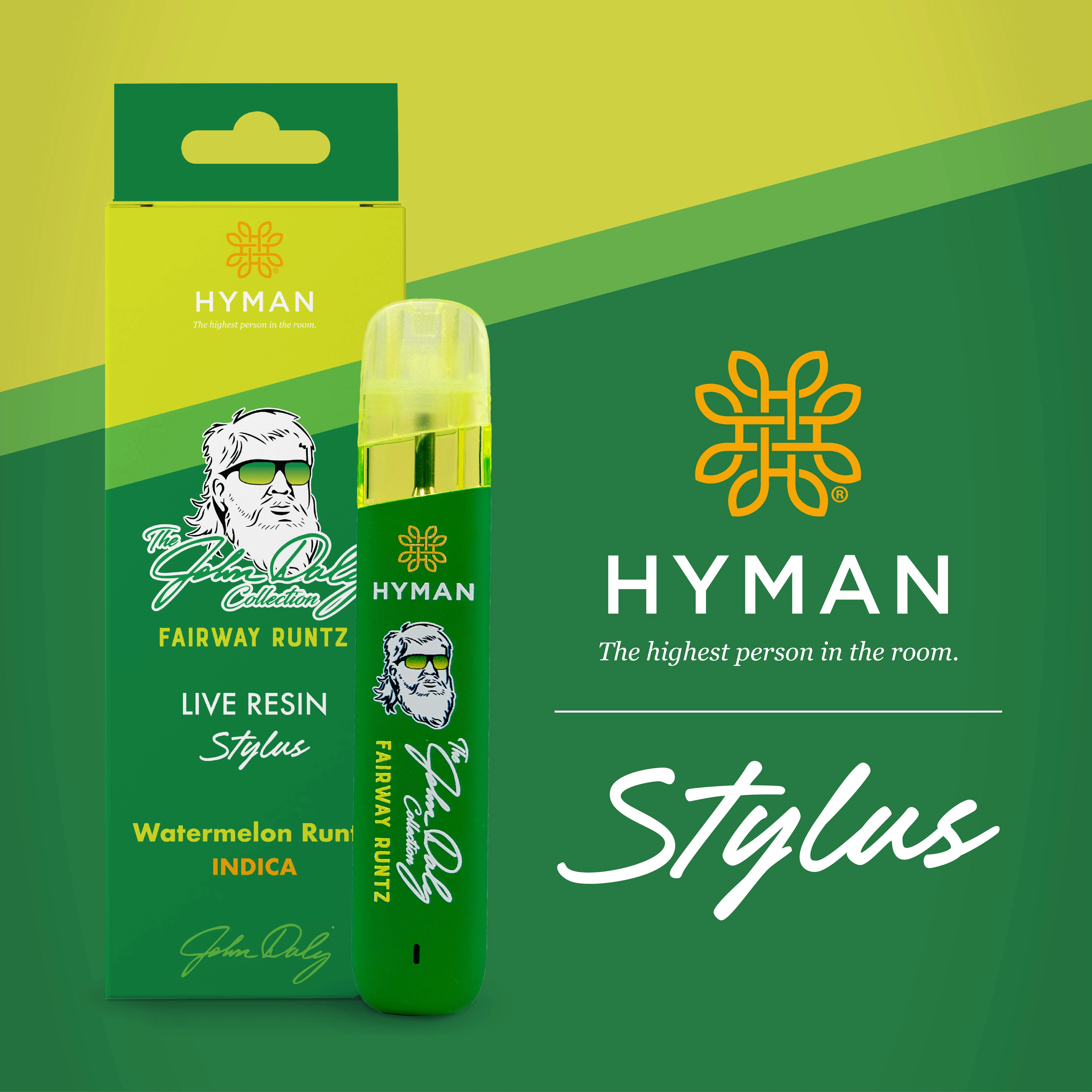 HYMAN - John Daly Fairway Runts | 1G LIVE RESIN DISPOSABLE | HYMAN | REC Main Image