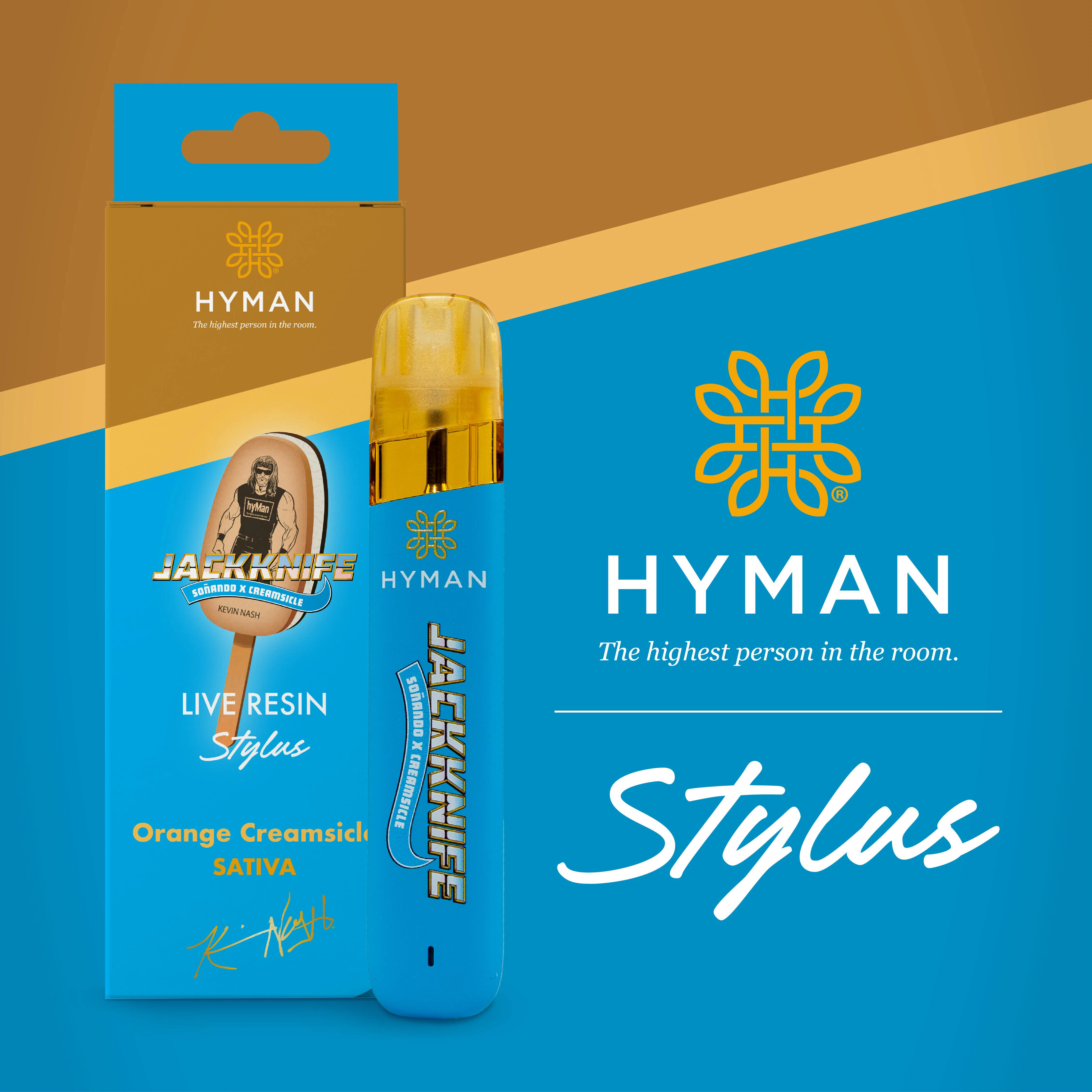 HYMAN - Jackknife | 1G LIVE RESIN DISPOSABLE | HYMAN | REC Main Image