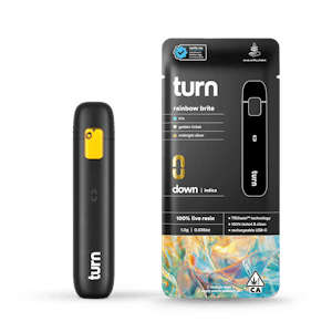 turn - 1.0g AIO | rainbow brite | 100% live resin |