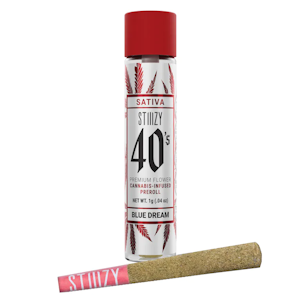 STIIIZY - Stiiizy | 40's | Blue Dream | Infused Preroll | 1g