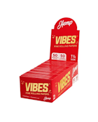 Vibes - Hemp Rolling Papers 1 - 1/4