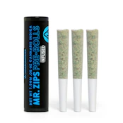 MR. ZIPS 1.5g Infused Prerolls Blue Meteorite