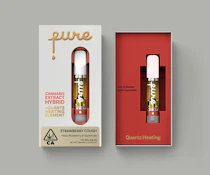 Pure Cannabis Extract 1g Cartridge - Strawberry Cough - Sativa