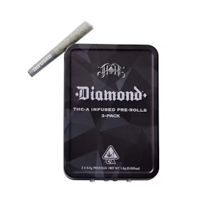 Heavy Hitters: 0.5g Infused Diamond Multipack (3): Black Cherry Gelato
