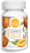 Wyld | Peach CBD:CBC 2:1 Gummies | 40-Pack