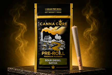 Canna Cure | 1g Pre-roll | Sour Diesel | Sativa