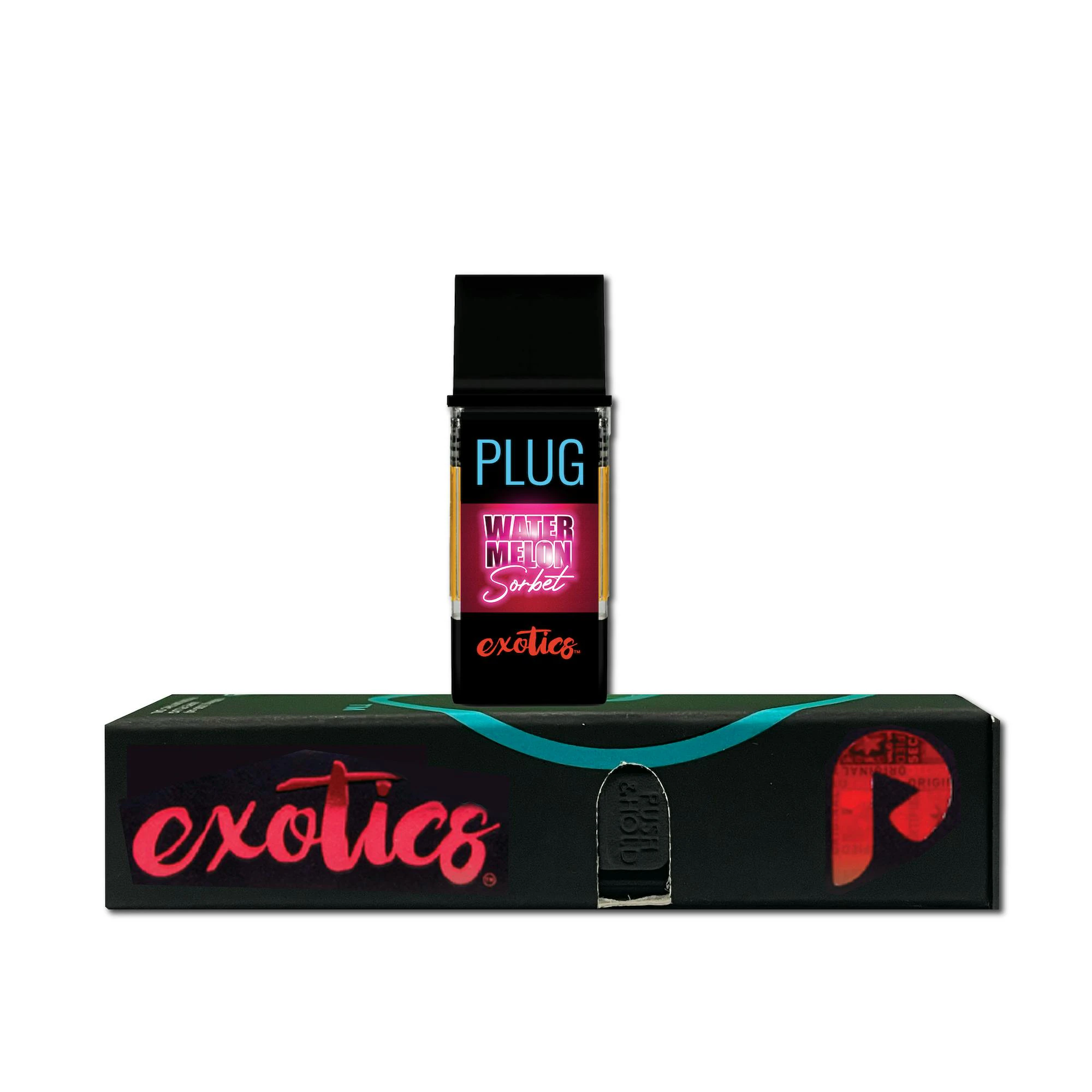 PLUGPLAY™ - VAPE - 1g PLUG™ EXOTICS: Watermelon Sorbet Main Image