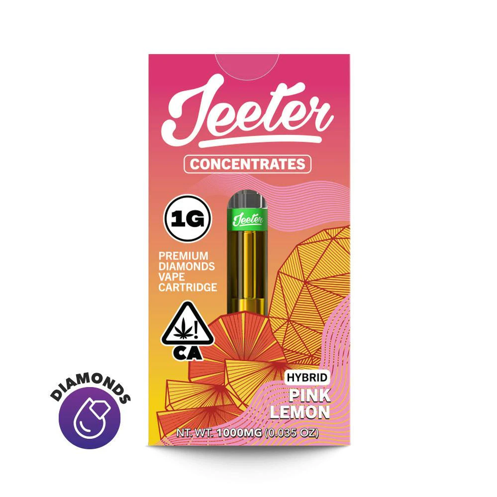 Jeeter - Pink Lemon - 1g Diamond Vape Cartridge (Jeeter) Main Image