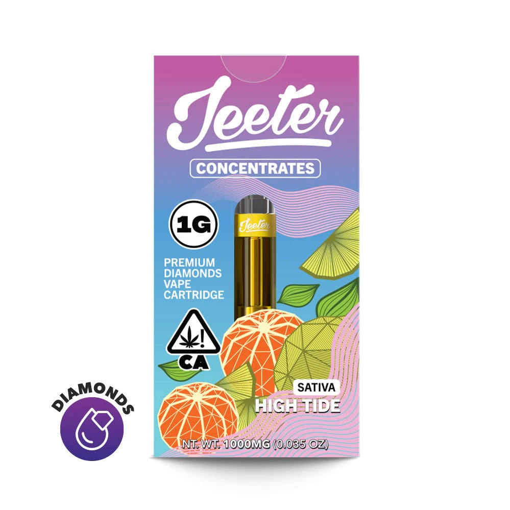 Jeeter - Jeeter Concentrates Diamonds 1g Vape Cartridge - High Tide Main Image