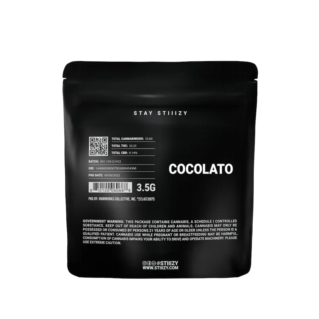 STIIIZY - Stiiizy Black Label Cocolato Flower 3.5g Main Image