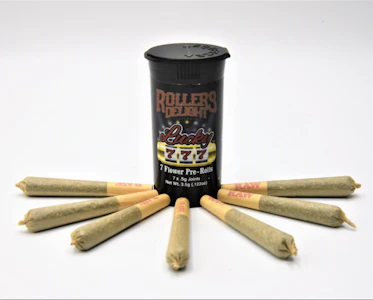 Rollers Delight - Roller’s Delight - Lucky 7’s - Black Runtz - 3.5g 7pk PreRolls