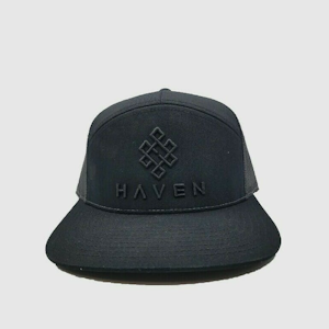 Haven - Haven - Main Collection - Black on Black Panel Hat