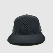 Haven - Main Collection - Black on Black Panel Hat