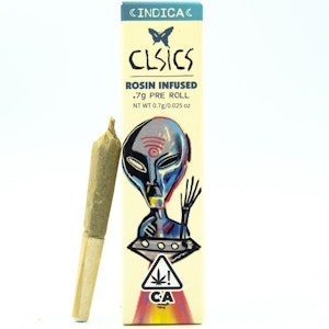 CLSICS - Darkside of The Berry .7g Rosin Infused Pre-Roll - Clsics