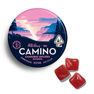 KIVA - Camino Gummies Wild Berry 100mg