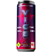 Vice | Cherry Cola | 12 fl oz Soda | DOH | 100mg THC 100mg CBG