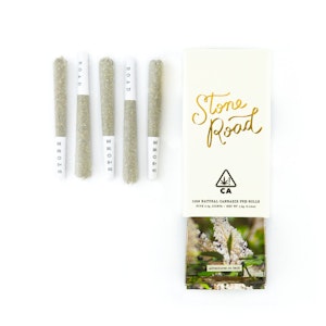 Stone Road - 3.5g Strawberry Banana x Wedding Cake Hash Infused Pre-Roll Pack - Stone Road
