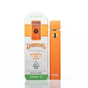 Dabwoods Banana OG Hybrid Disposable Vape - 1.0g