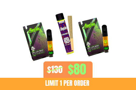 ALIEN LABS - 38% off Alien Labs Vape + Pre-Rolls Bundle