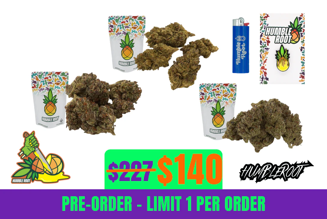 Humble Root - 38% off Medical 3oz Flower Bundle - Pre-Order Main Image