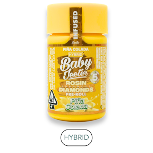 JEETER - Jeeter - Rosin Baby Jeeters - Pina Colada - Infused Preroll Pack - 5pk - 2.5g