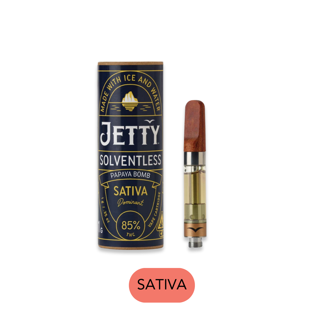 Solventless - Papaya Bomb - Vape Cart - 1.0g