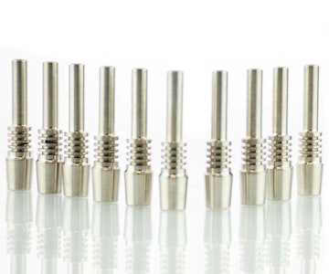 LA Wholesale Kings - 2" Metal Titanium Nails for Dabbing Straws