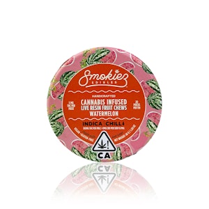SMOKIEZ - SMOKIEZ - Edible - Watermelon - Live Resin - Fruit Chews - 100MG