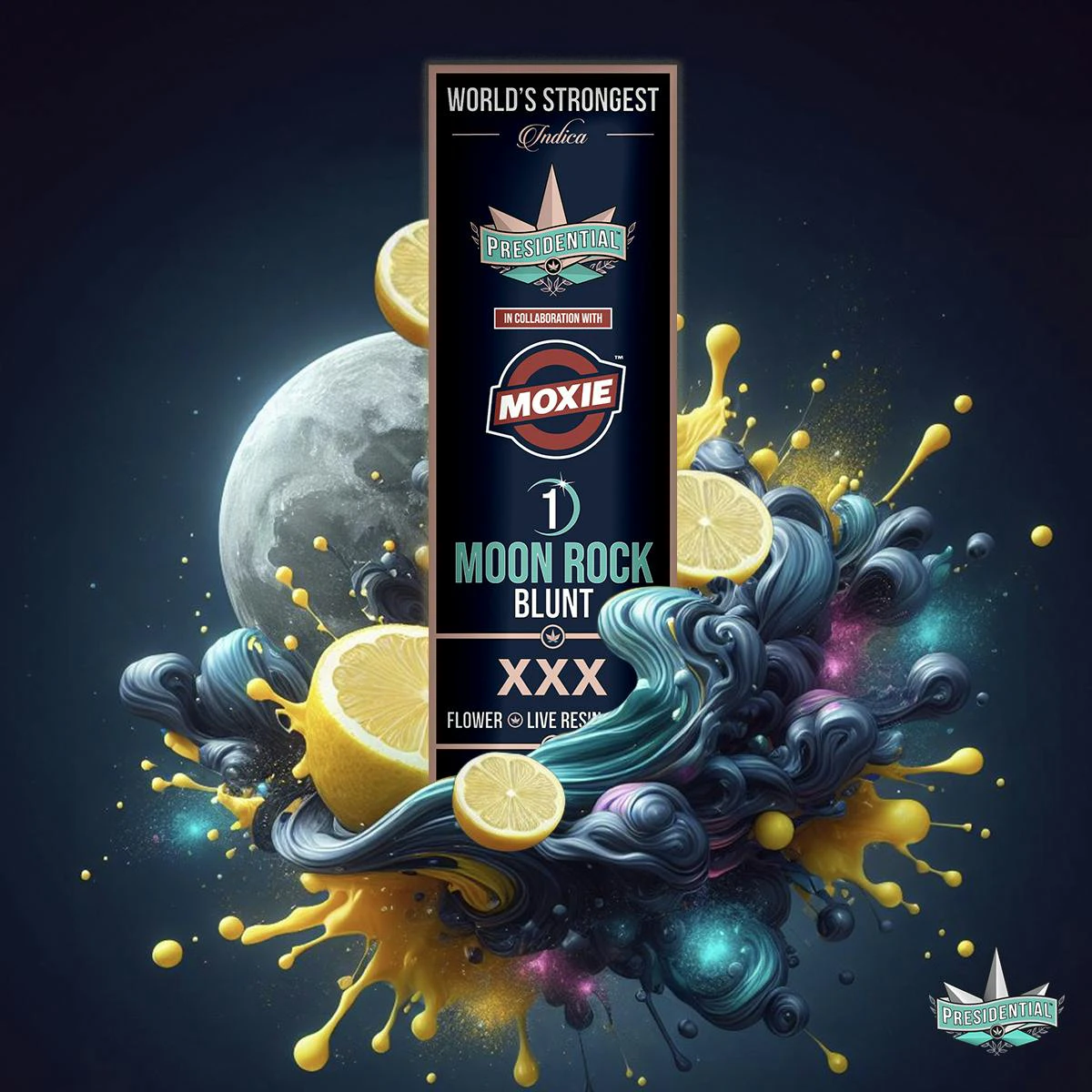 Presidential - XXX | 1.5g | Moon Rock Blunt | Presidential Main Image