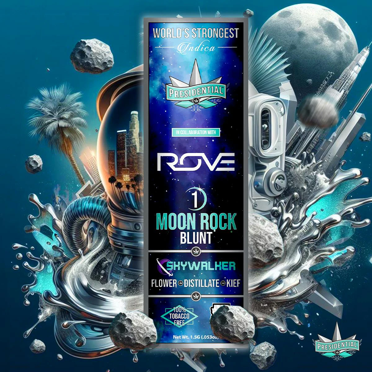 Presidential - Skywalker - 1.5g Moon Rock Blunt (Presidential) Main Image