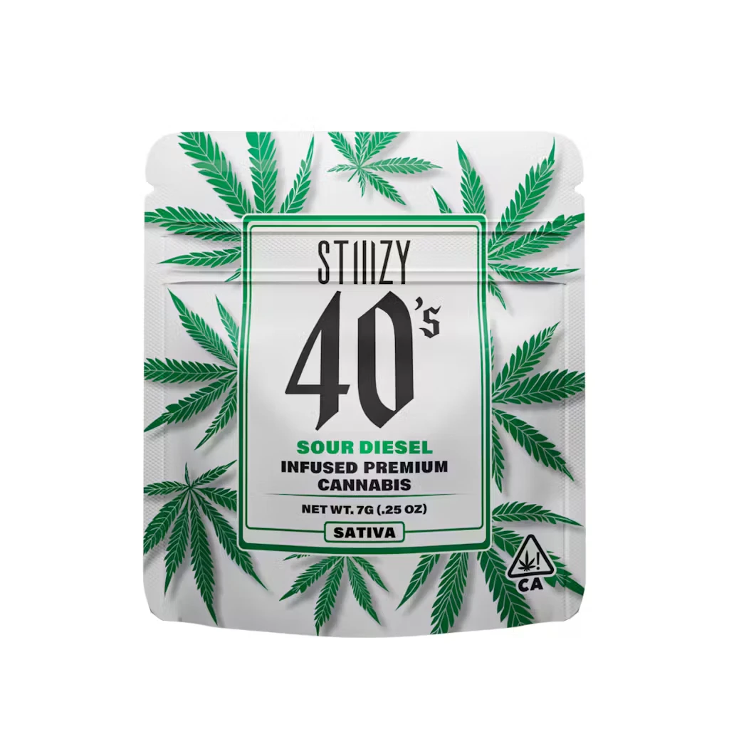 STIIIZY - STIIIZY 40's Sour Diesel 7g Infused Flower  Main Image