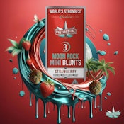 Presidential - Infused Blunt - Strawberry Mini Moon Rock - 2.1g