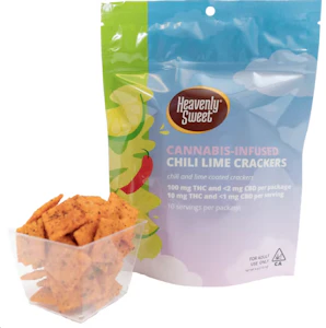 Heavenly Sweet - Chili Lime Crackers - 100mg [Heavenly Sweet]