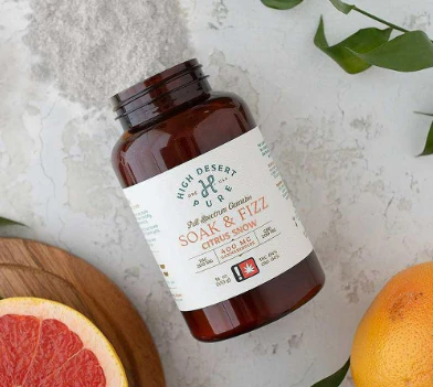High Desert Pure - High Desert Pure Citrus Snow Bath Soak & Fizz 1:1 400mg Main Image