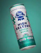 Pabst Blue Ribbon Infused Seltzer Energy Guava 15mg