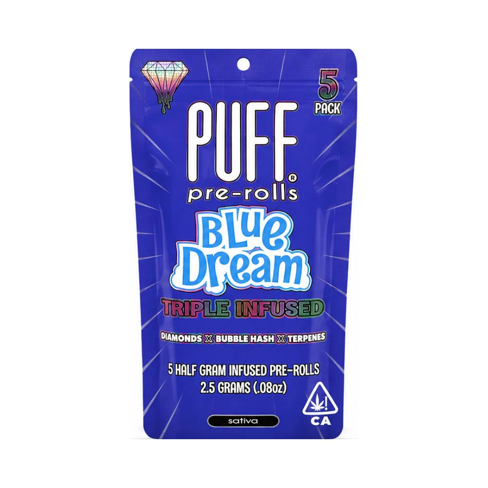 PUFF - DIAMOND 5 PACK - BLUE DREAM .5G - PUFF Main Image