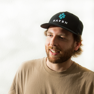 Haven - Haven - Main Collection - Black Teal Embriodered hat