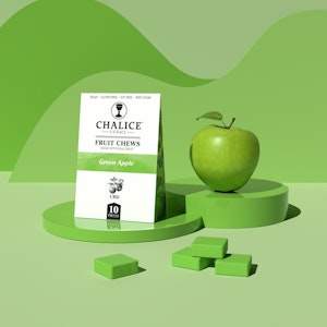 Chalice Farms - Chalice Farms - Green Apple CBD Fruit Chews - 500mg 