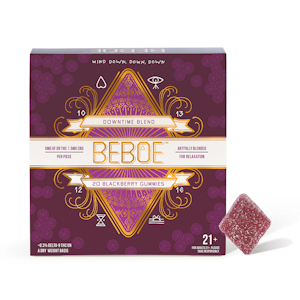 Beboe - Blackberry - Downtime Gummy (Thick) - 20pack